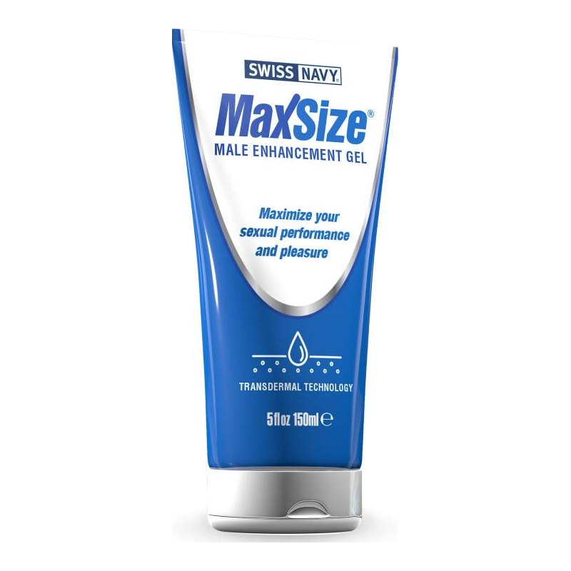 Swiss Navy Max Size Cream 5oz/147ml Tube - Naughty by Nature Adult Store