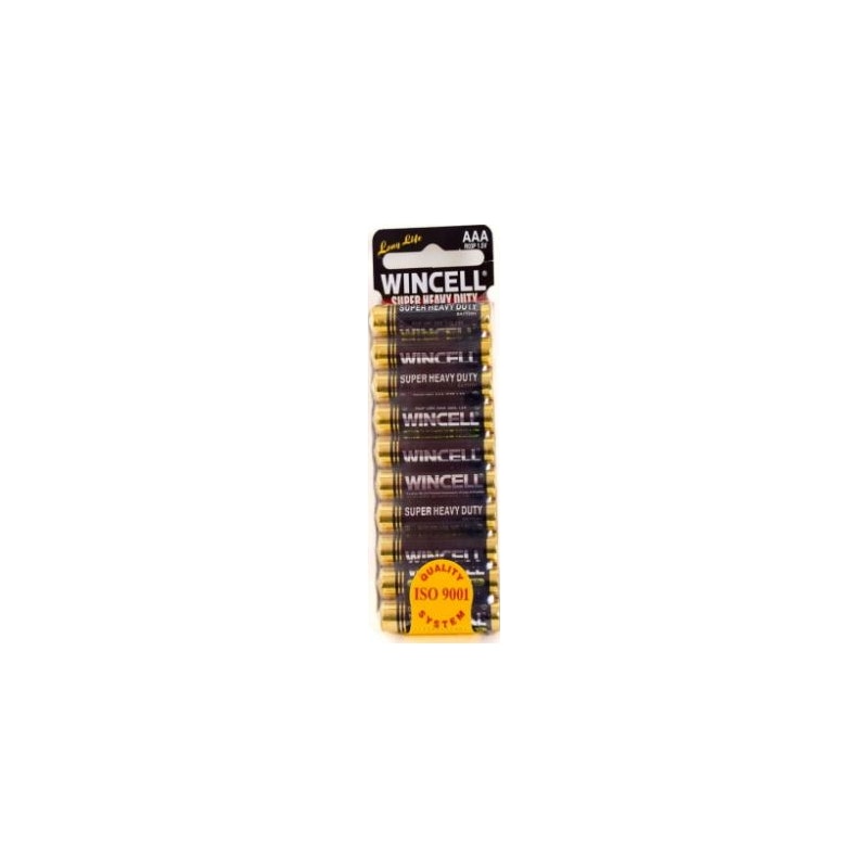 Wincell Super Heavy Duty AAA Shrink 10Pk Battery - Naughty by Nature Adult Store