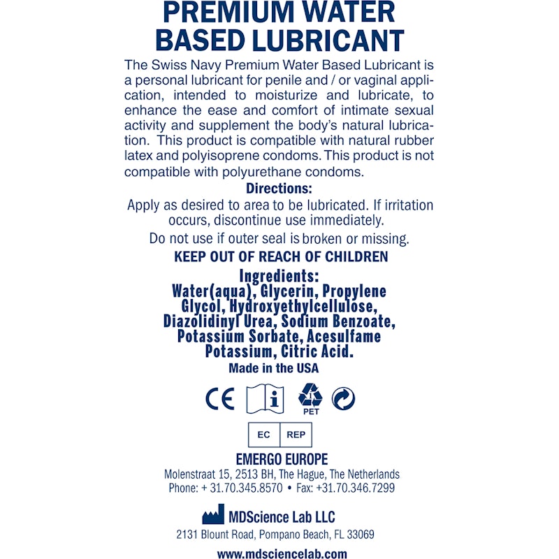 Swiss Navy Arousal Gel 4oz/118ml - Naughty by Nature Adult Store