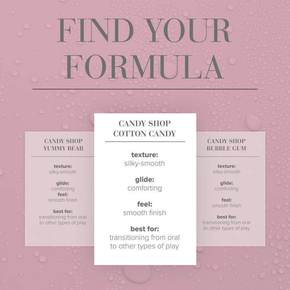 JO Candy Shop Cotton Candy Lube 60ml Water Based Lubricant