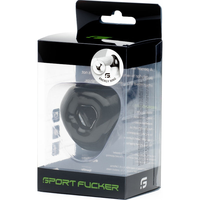 Energy Ring By Sport Fucker Black - Naughty by Nature Adult Store