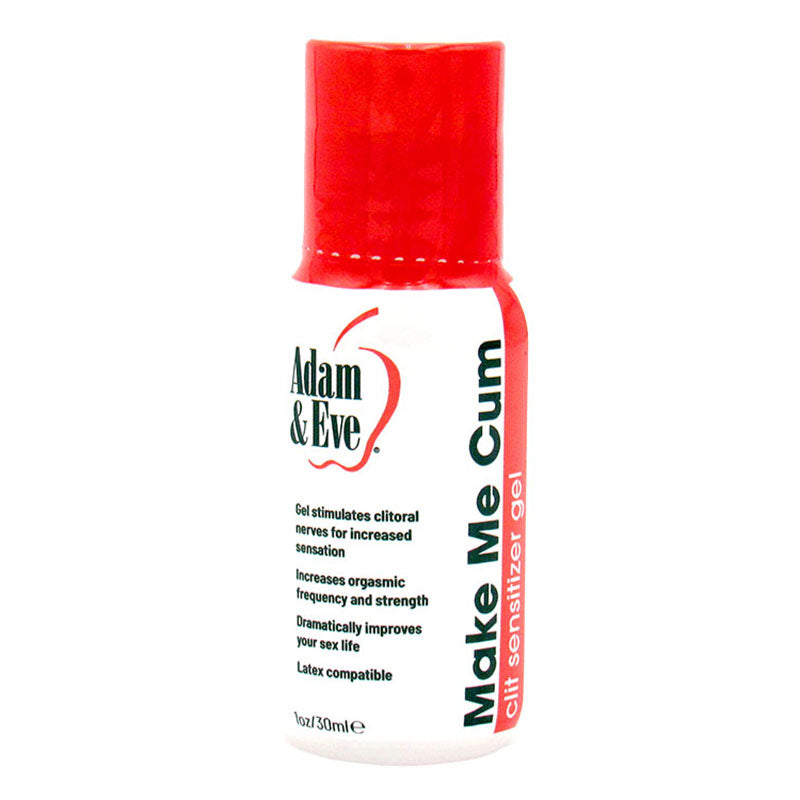Adam & Eve Make Me Cum - Clitoral Sensitiser Gel for Women - 30 ml Bottle - Naughty by Nature Adult Store