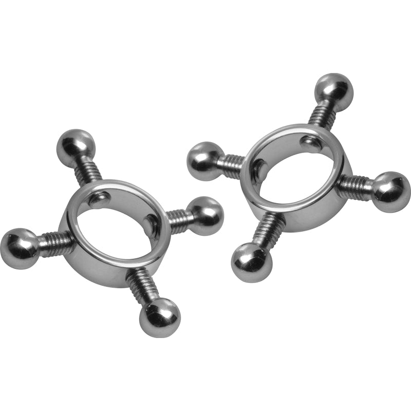 Rings Of Fire Stainless Steel Nipple Press Set - Naughty by Nature Adult Store