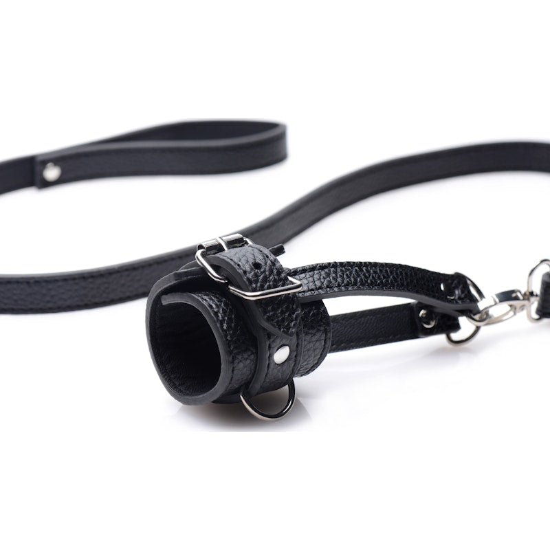 Strict Ball Stretcher With Leash - Naughty by Nature Adult Store