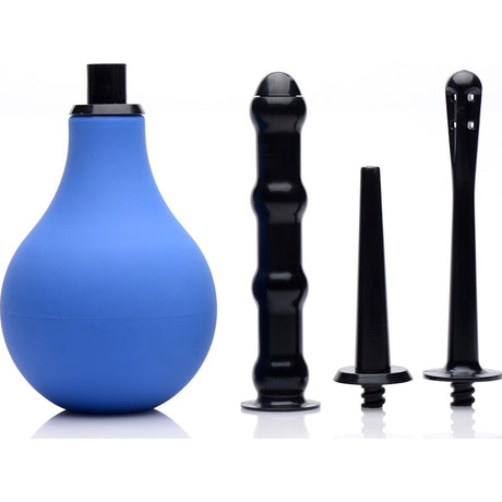 Premium One Way Valve Anal Douche Set - Naughty by Nature Adult Store