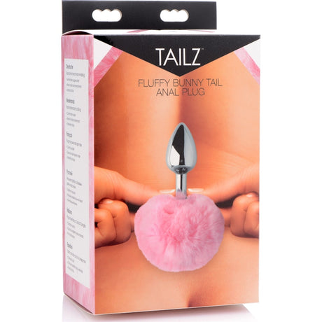 Fluffy Bunny Tail Anal Plug