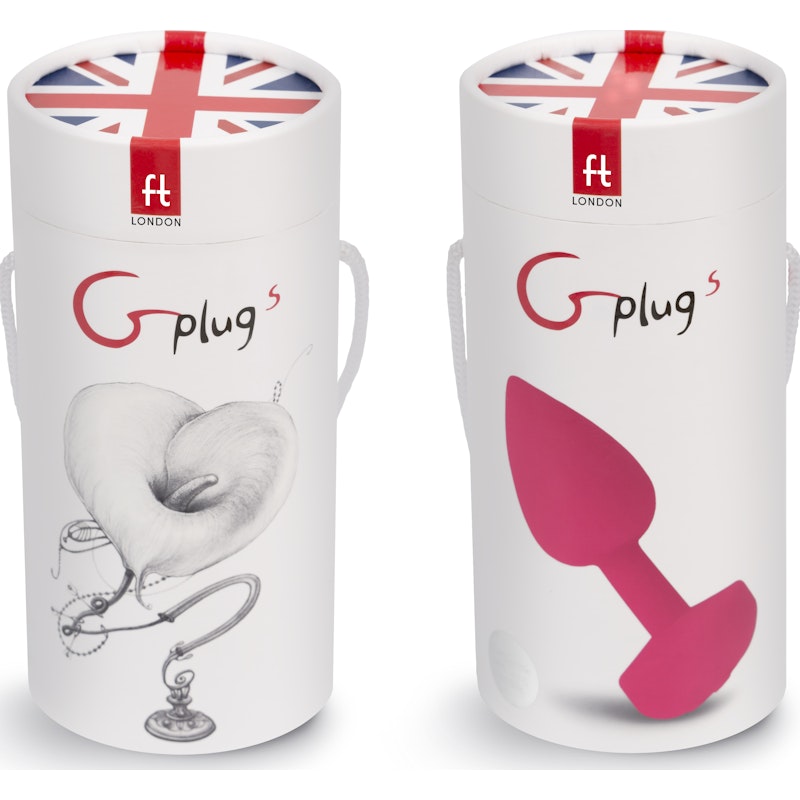 Gplug Small Neon Rose - Naughty by Nature Adult Store