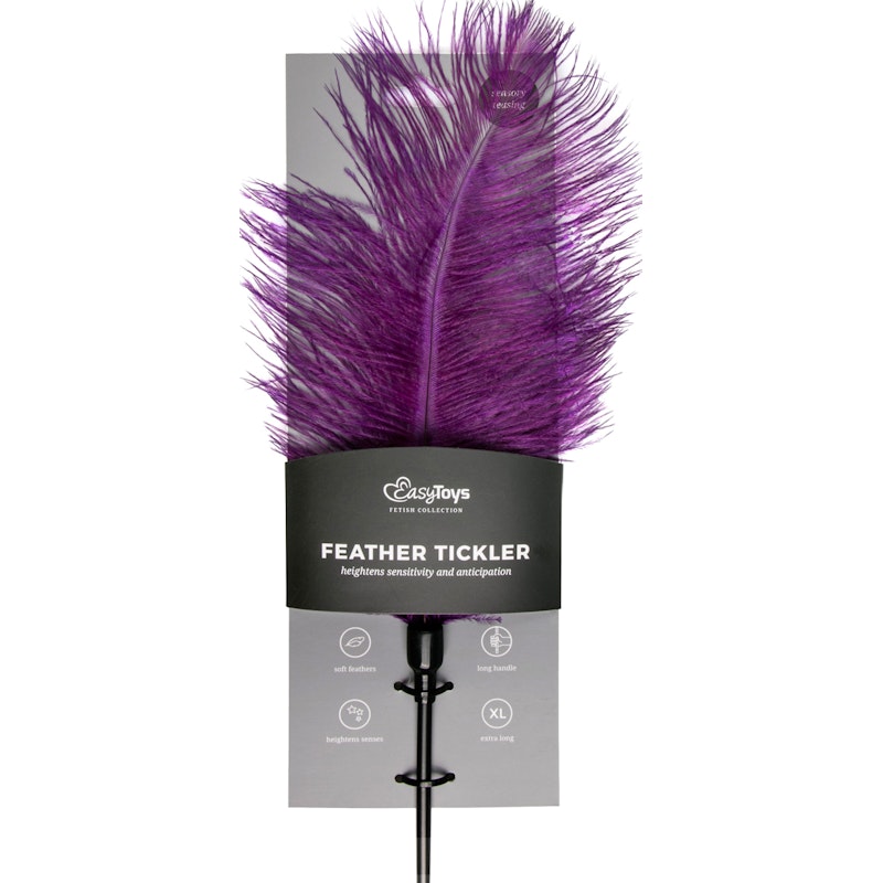 Feather Tickler Purple - Naughty by Nature Adult Store