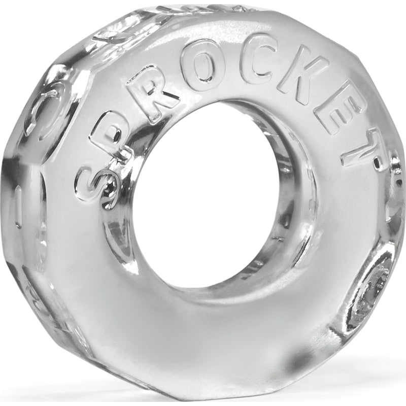 Sprocket Cockring Clear - Naughty by Nature Adult Store