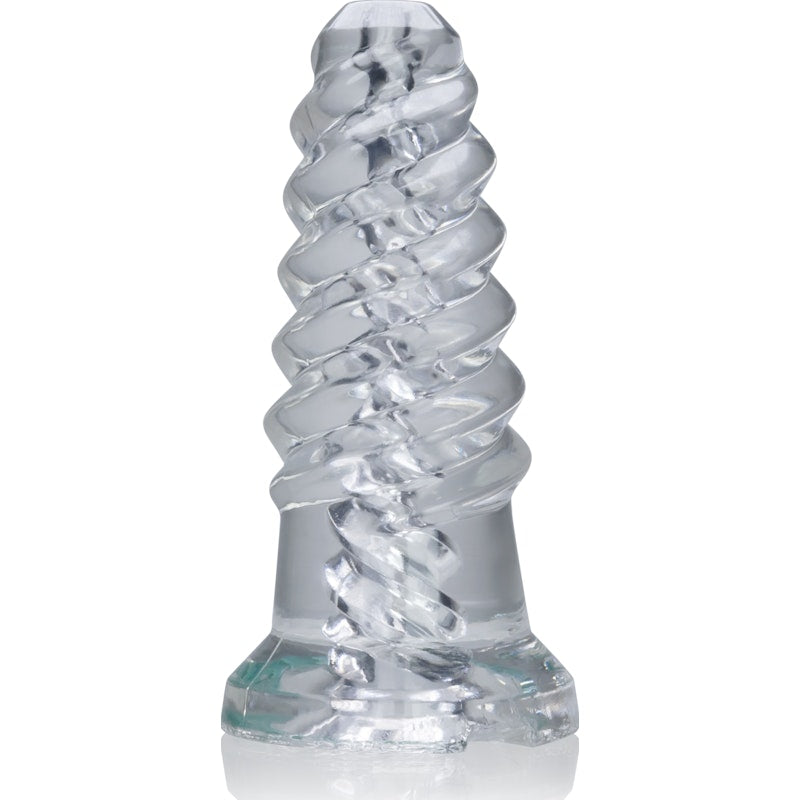 ScrewD Super Squish Corkscrew Jackoff Toy Clear - Naughty by Nature Adult Store