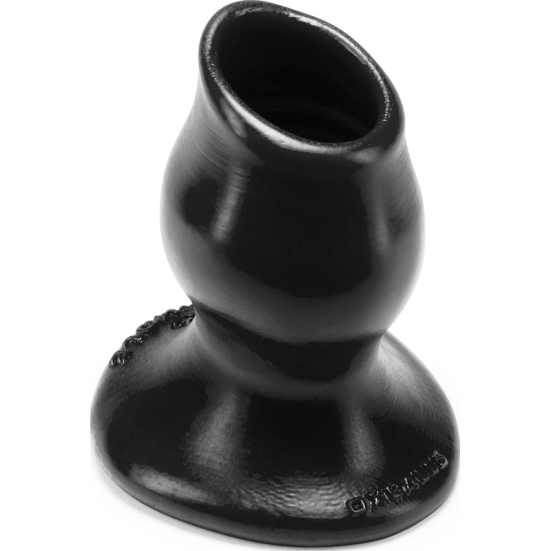 Pighole 2 Hollow Plug Medium Black - Naughty by Nature Adult Store