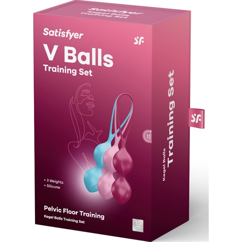 Satisfyer V Balls 3 Pc - Naughty by Nature Adult Store