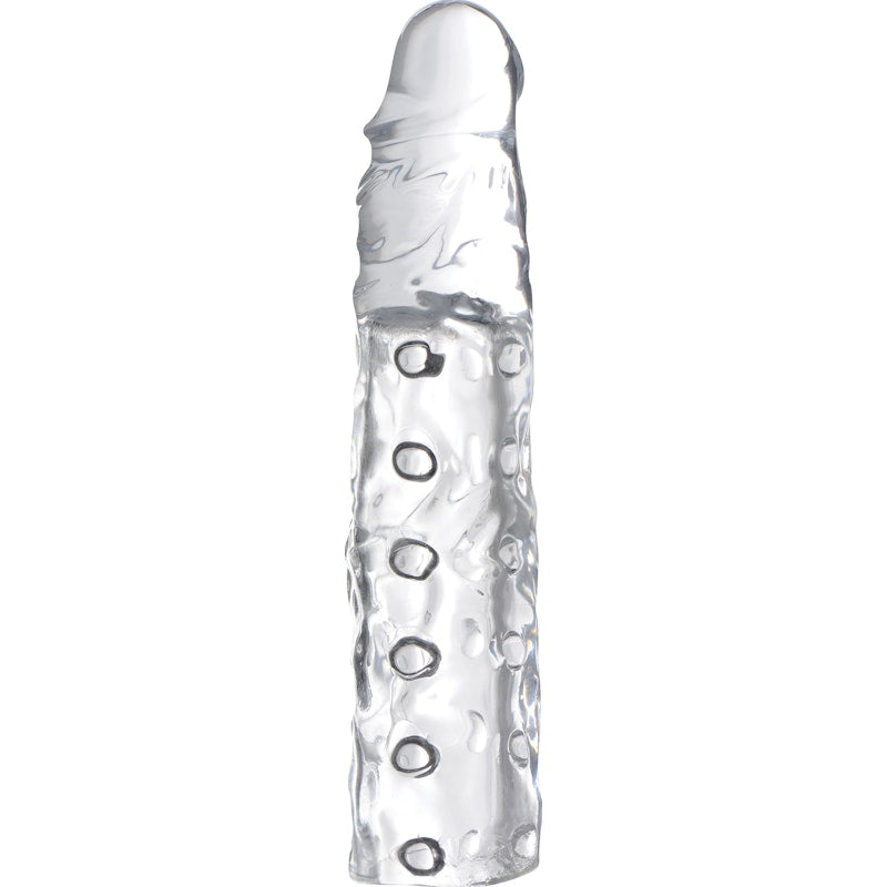 3in Clear Penis Enhancer Sleeve - Naughty by Nature Adult Store