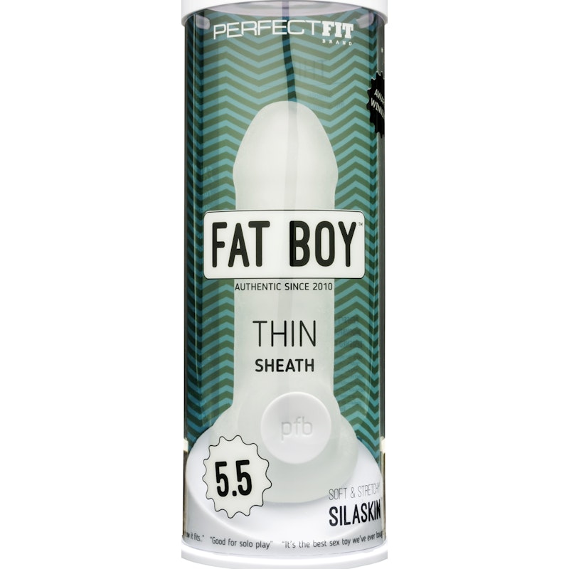 Fat Boy Thin Sheath 5.5 - Naughty by Nature Adult Store