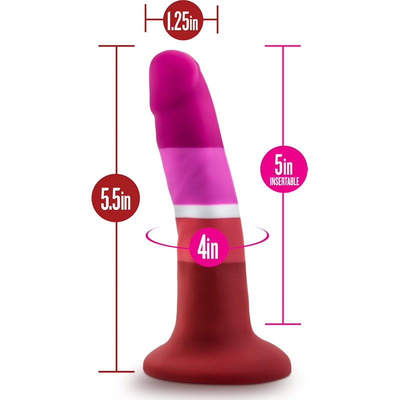 Avant Pride P3 Beauty Silicone Dildo - Naughty by Nature Adult Store