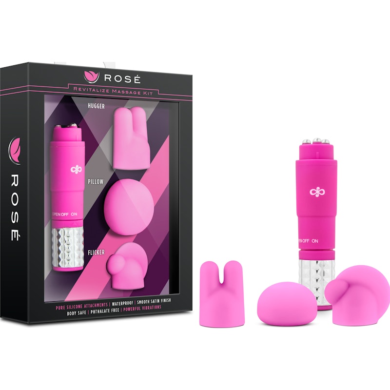 Rose Revitalize Massage Kit Pink - Naughty by Nature Adult Store