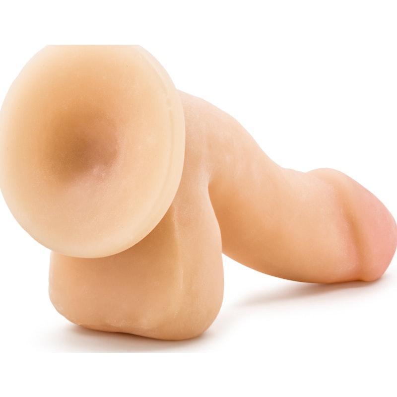 Au Naturel 6.5in Sensa Feel Dildo Beige - Naughty by Nature Adult Store