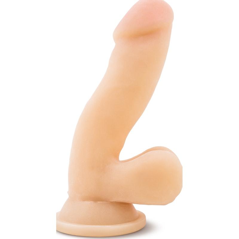 Au Naturel 6.5in Sensa Feel Dildo Beige - Naughty by Nature Adult Store