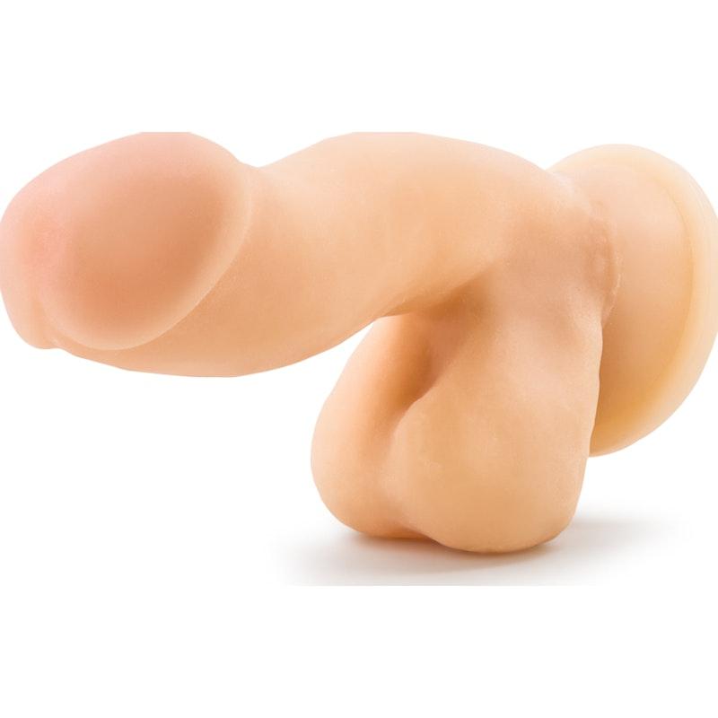 Au Naturel 6.5in Sensa Feel Dildo Beige - Naughty by Nature Adult Store