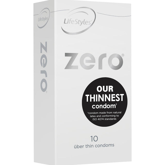LifeStyles Zero 10 Condoms - Naughty by Nature Adult Store