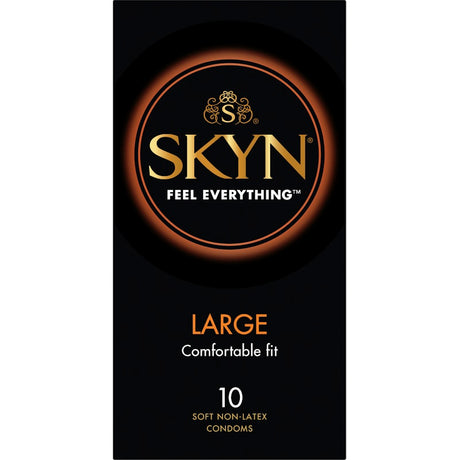 SKYN Large Condoms 10 Pc - Naughty by Nature Adult Store