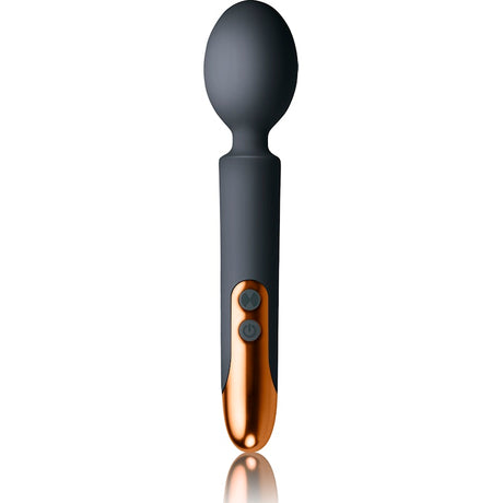 Oriel Rechargeable Wand Black - Naughty by Nature Adult Store