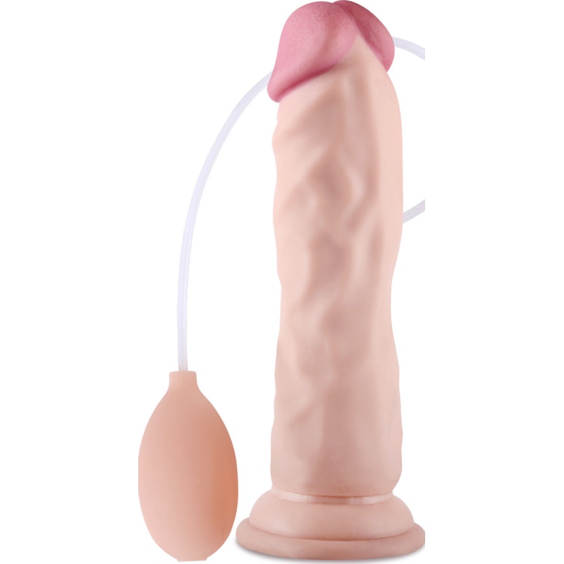 Soft Ejaculation Cock With Ball 8.5in - Naughty by Nature Adult Store