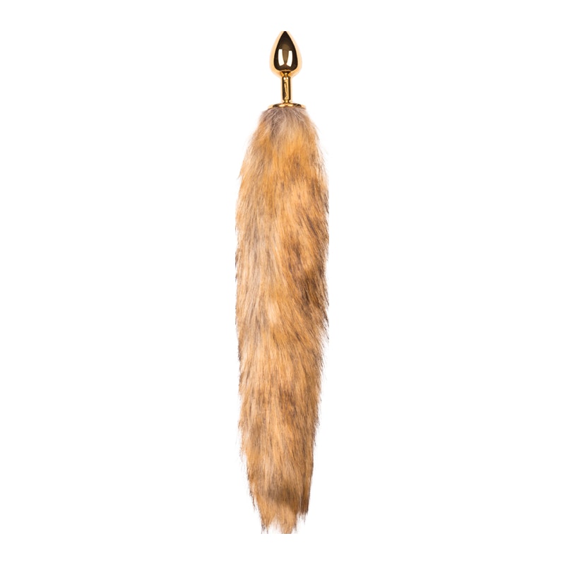 Fox Tail No. 1 - Gold Plug - Naughty by Nature Adult Store