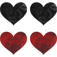 Stolen Kisses Hearts Pasties - Naughty by Nature Adult Store