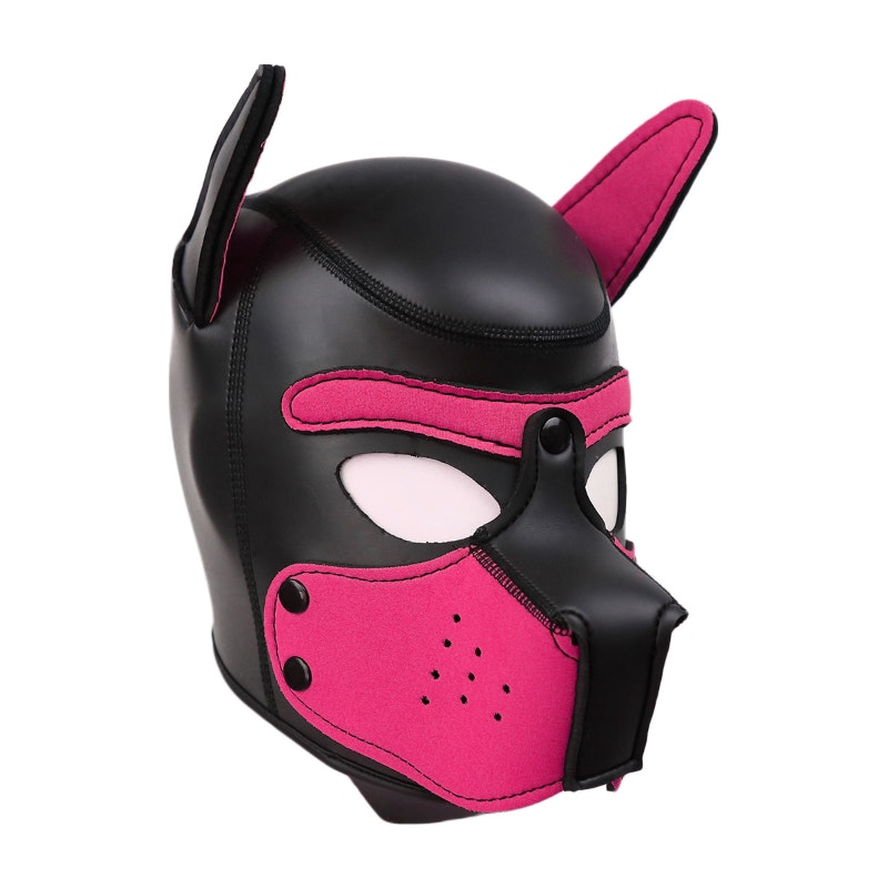 Puppy Play Mask Pink - Naughty by Nature Adult Store