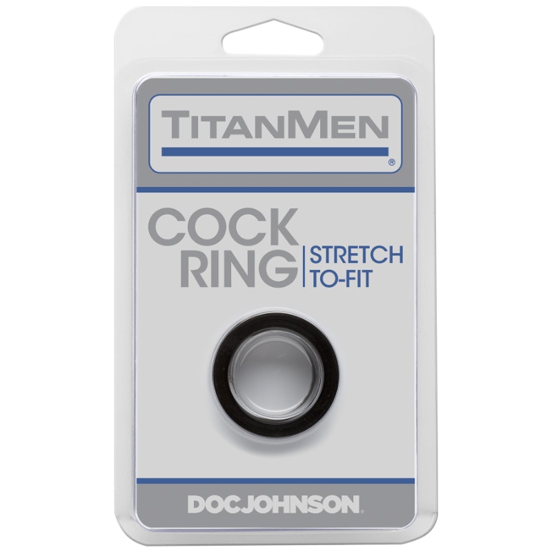 Cock Ring Black - Naughty by Nature Adult Store