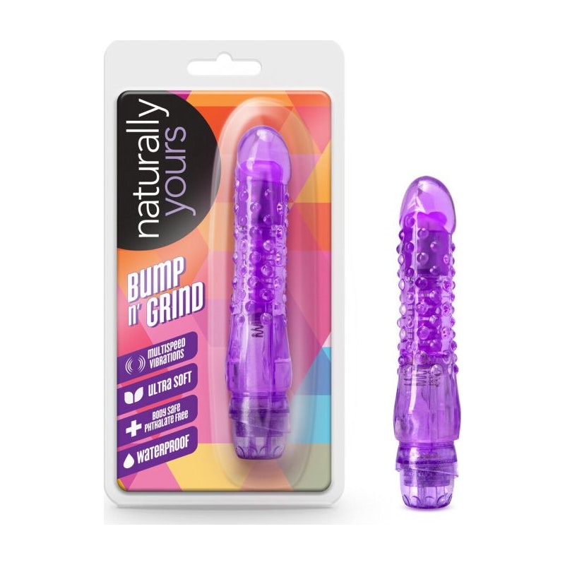 Naturally Yours Bump n Grind Purple - Naughty by Nature Adult Store