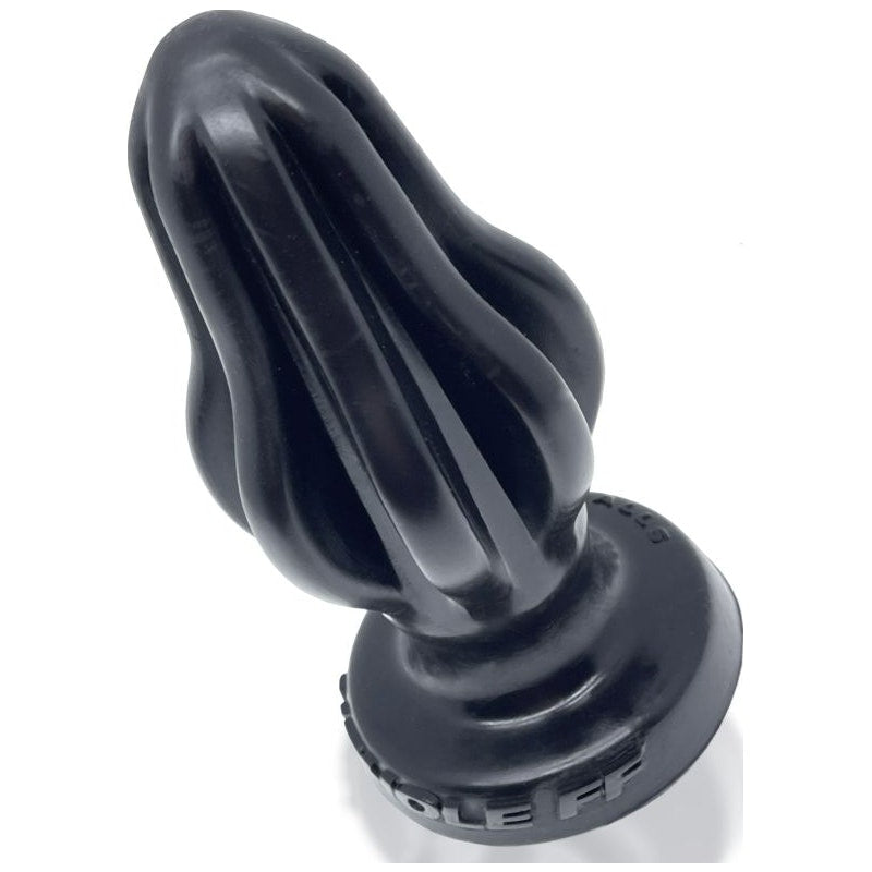 Airhole-2 Finned Buttplug Black - Naughty by Nature Adult Store