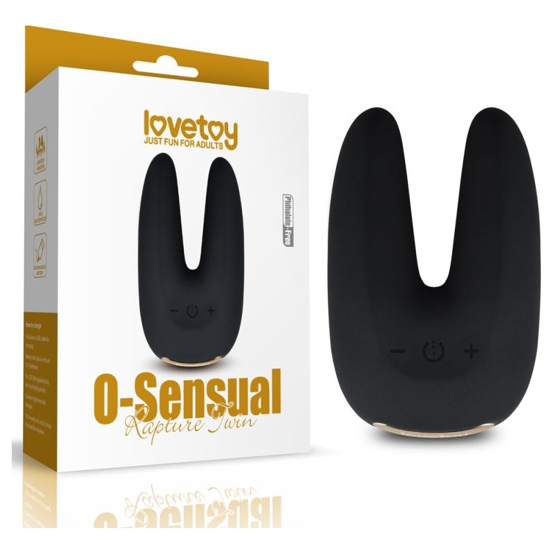O Sensual Rapture Dual Motor Clit Massager Vibrator - Naughty by Nature Adult Store