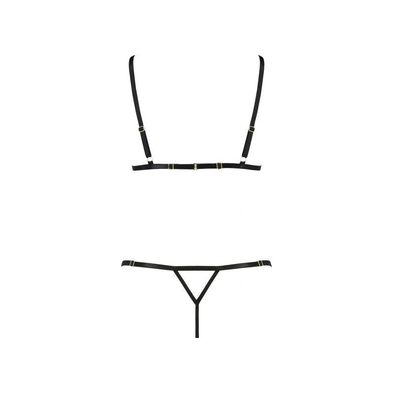 Solon 2 Pc Set Black - Naughty by Nature Adult Store