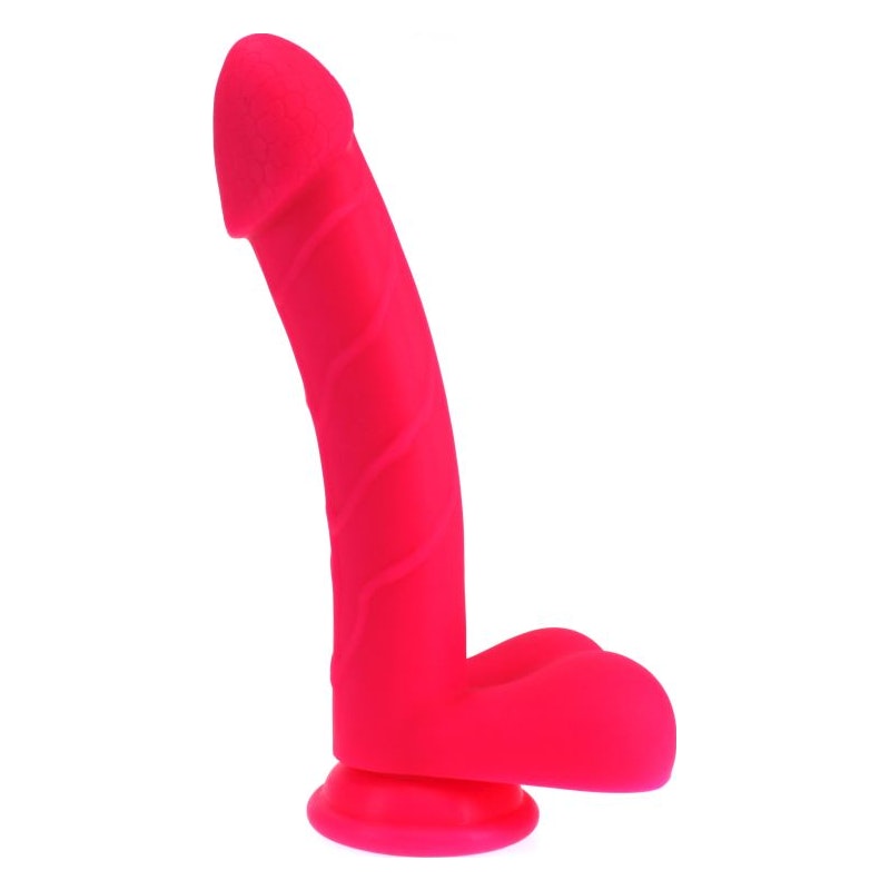Realistic Cock w Balls Pink - Naughty by Nature Adult Store