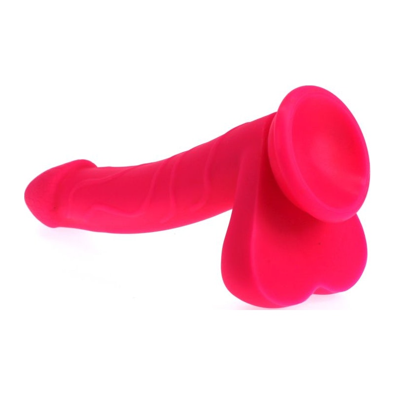 Realistic Cock w Balls Pink - Naughty by Nature Adult Store