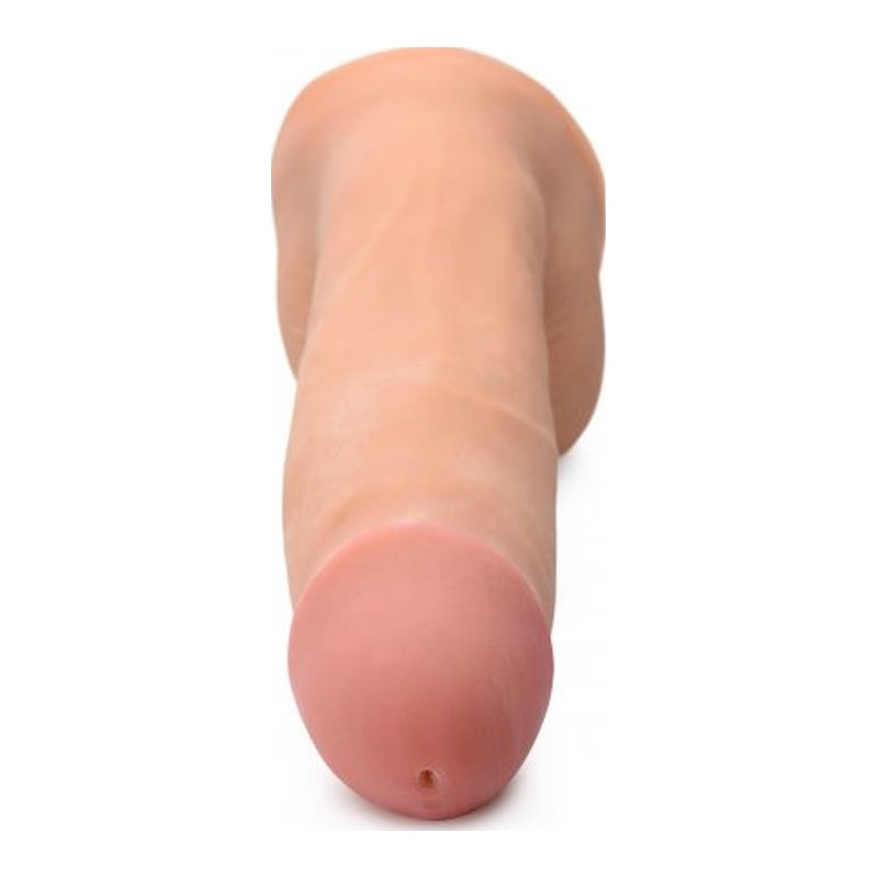 8in Dual Density Squirting Dildo w Balls Reservoir - Naughty by Nature Adult Store