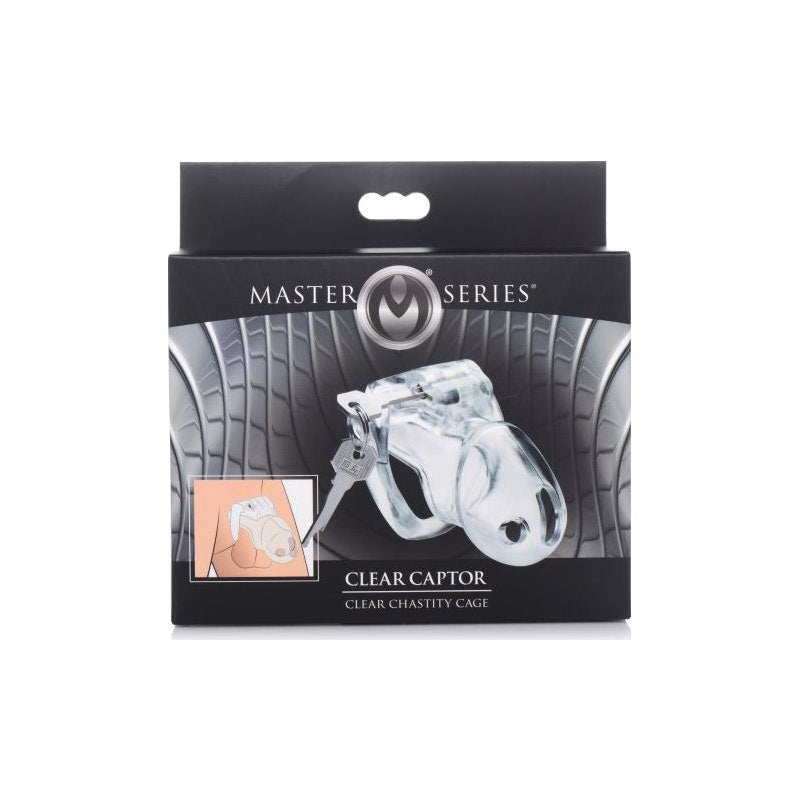 Clear Captor Chastity Cage Small - Naughty by Nature Adult Store