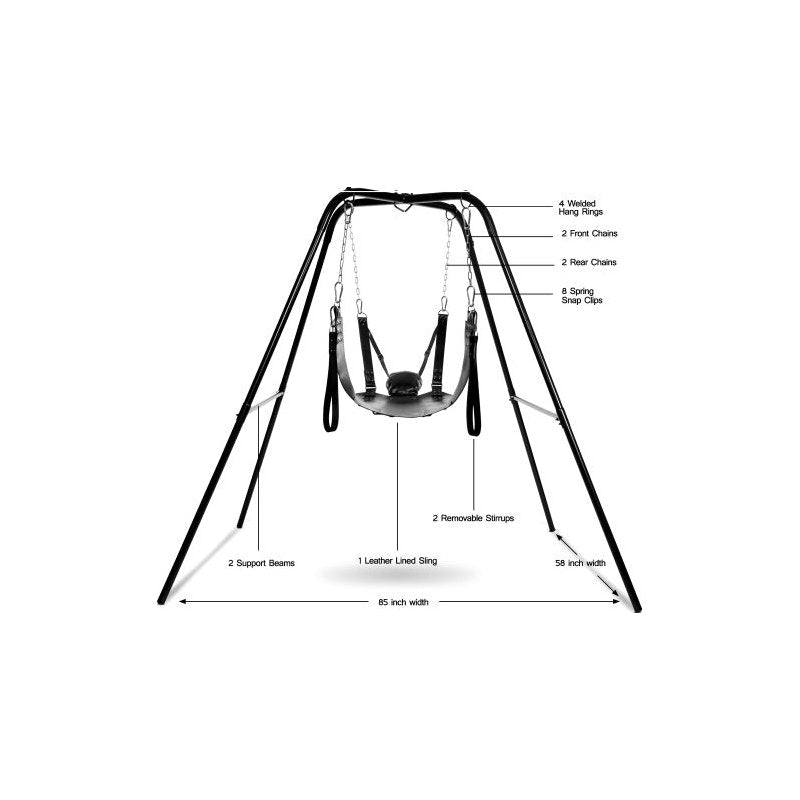 Extreme Sling and Swing Stand - Naughty by Nature Adult Store