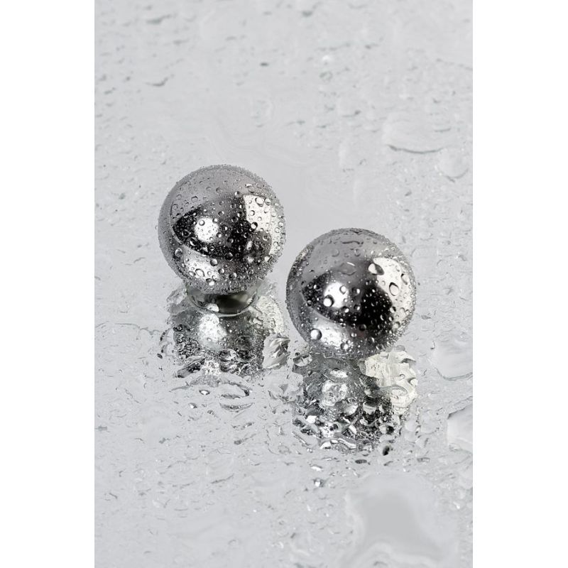 Silver Metal 2 Pc Vaginal Balls 25mm