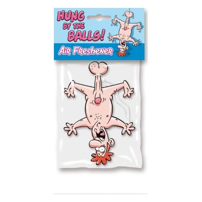Hung By The Balls Air Freshener - Naughty by Nature Adult Store