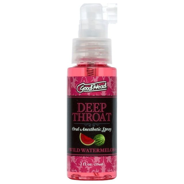 GoodHead Deep Throat Spray Wild Watermelon 59ml - Naughty by Nature Adult Store