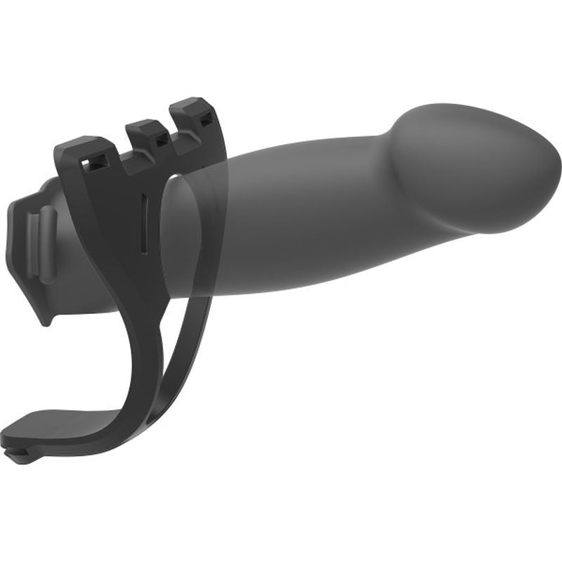 Be Ready 4 Pc - 7in, 7.5in, 8in Hollow Silicone Strap-On Set