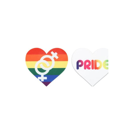 Pride Hearts Pasties - Naughty by Nature Adult Store