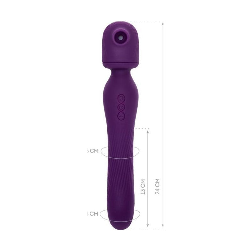 JOS Kisom 2 In 1 Wand Stimulator - Naughty by Nature Adult Store