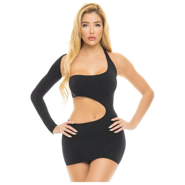 Cut My Life Into Pieces Dress Black - Naughty by Nature Adult Store