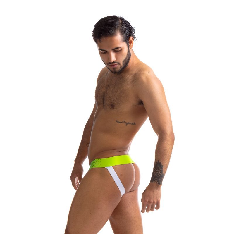 Jersey Jock Green/White - Naughty by Nature Adult Store