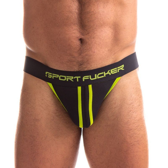 Jersey Jock Black/Green - Naughty by Nature Adult Store