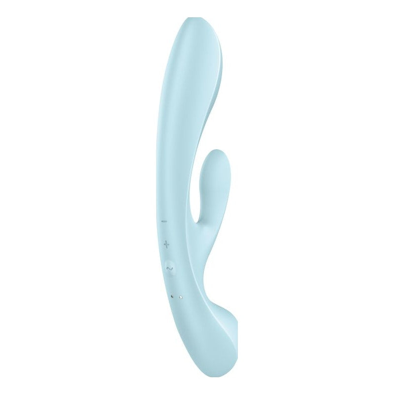 Satisfyer Triple Oh Light Blue - Naughty by Nature Adult Store